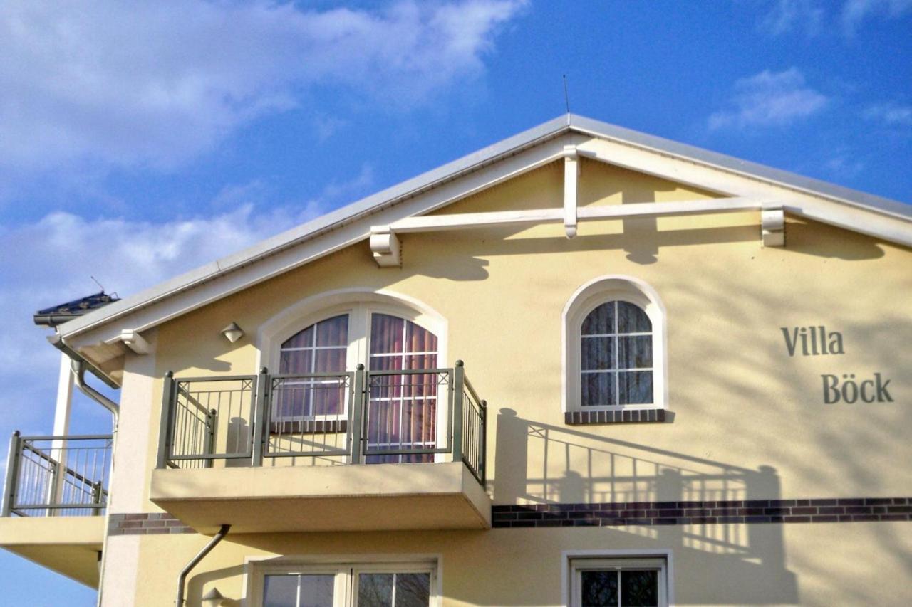 Strandvilla Boeck Fewo 10 Strandnah, Balkon, Meerblick โกลเวอ ภายนอก รูปภาพ